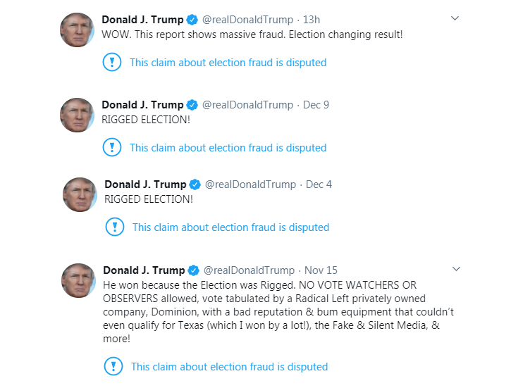 rigged election tweets